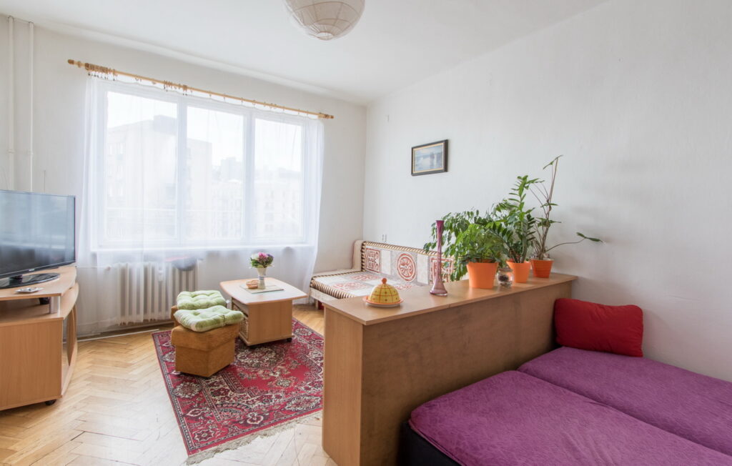 Manželé Vopatovi, prodej bytu 1+1 Jihlavská, Praha 4, květen 2016